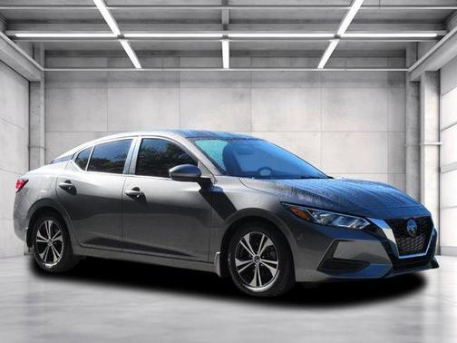 Gun Metallic 2021 Nissan Sentra SV