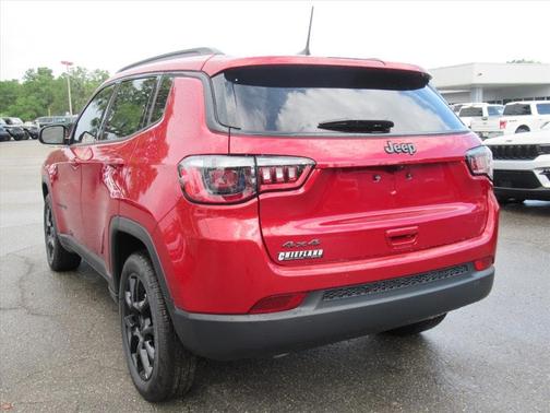 Red 2026 Jeep Compass Latitude Altitude