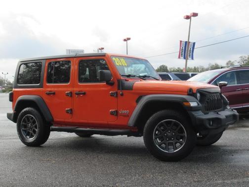 2018 Jeep Wrangler Unlimited Sport