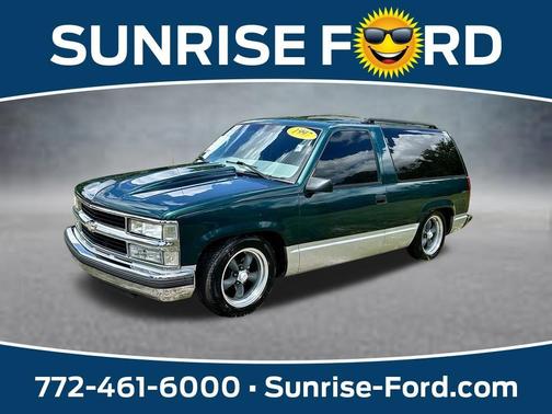 Emerald Green Metallic 1997 Chevrolet Tahoe