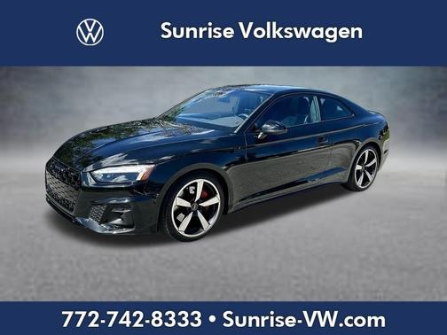 Mythos Black Metallic 2023 Audi A5 45 S line Premium Plus