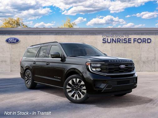 Black 2027 Ford Expedition Max Platinum