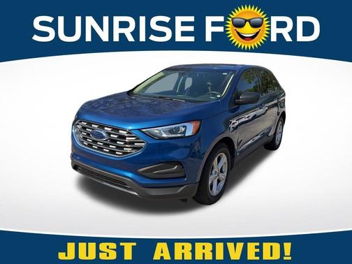Blue 2020 Ford Edge SE