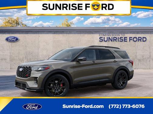 Gray 2027 Ford Explorer ST