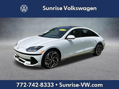 White 2023 Hyundai IONIQ 6 Limited