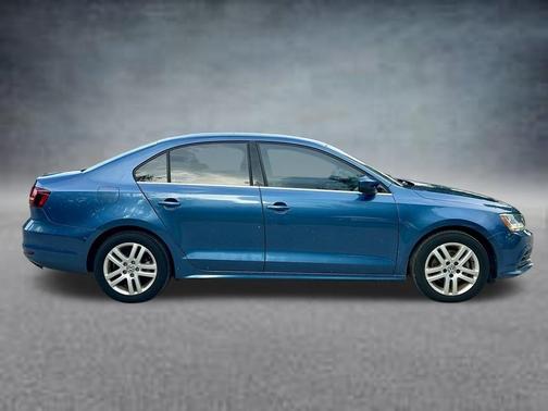 Silk Blue Metallic 2017 Volkswagen Jetta 1.4T S