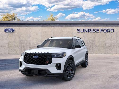 White Metallic 2026 Ford Explorer ST