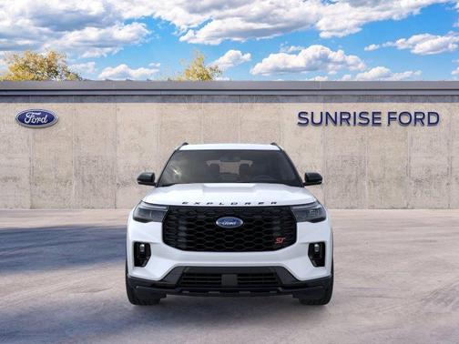 White Metallic 2026 Ford Explorer ST
