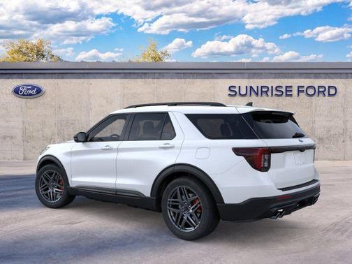 White Metallic 2026 Ford Explorer ST