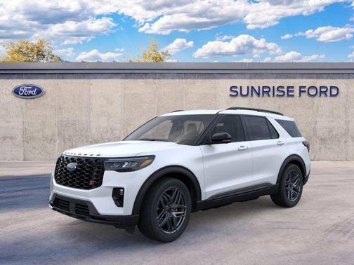 White Metallic 2026 Ford Explorer ST