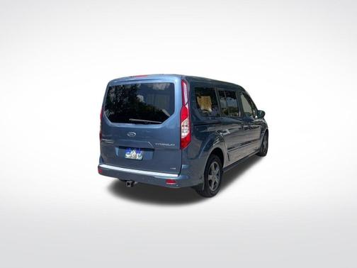 Blue Metallic 2022 Ford Transit Connect Titanium