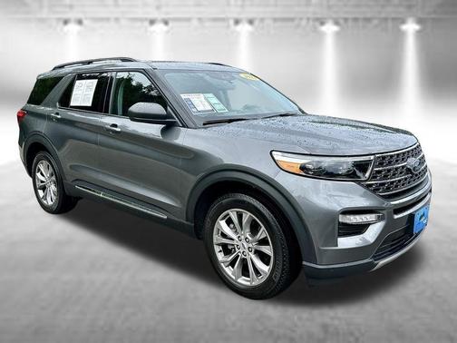 Gray Metallic 2023 Ford Explorer XLT