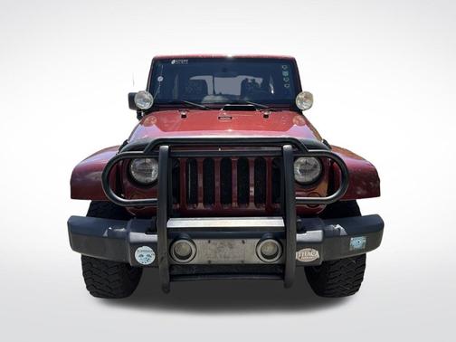 Red Rock Crystal Pearlcoat 2008 Jeep Wrangler Unlimited Sahara