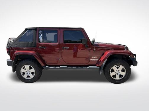 Red Rock Crystal Pearlcoat 2008 Jeep Wrangler Unlimited Sahara
