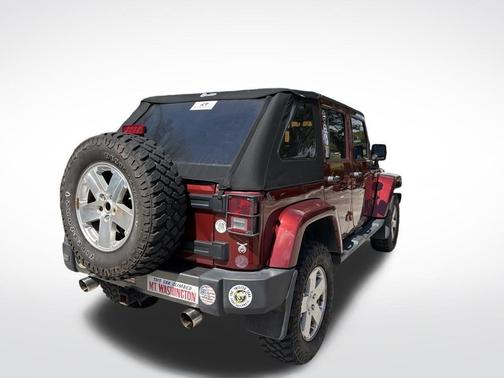 Red Rock Crystal Pearlcoat 2008 Jeep Wrangler Unlimited Sahara
