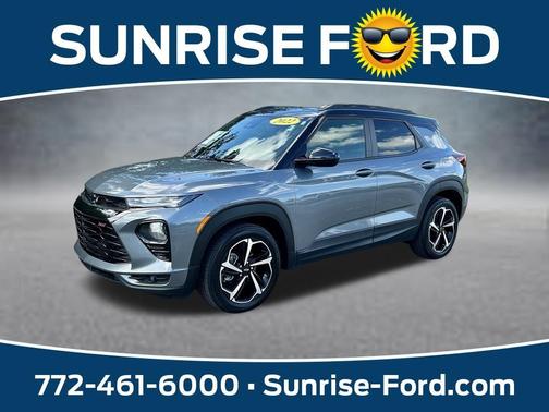 Satin Steel Metallic 2022 Chevrolet Trailblazer RS
