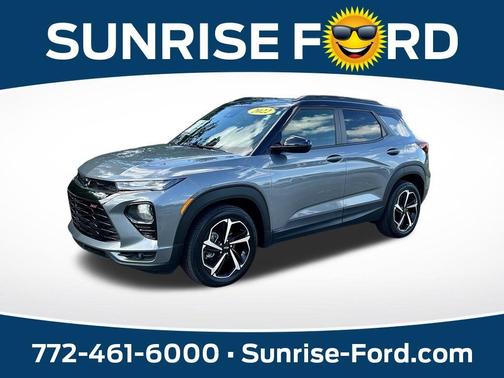 Satin Steel Metallic 2022 Chevrolet Trailblazer RS