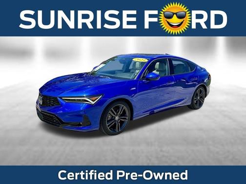 Blue 2023 Acura Integra A-Spec