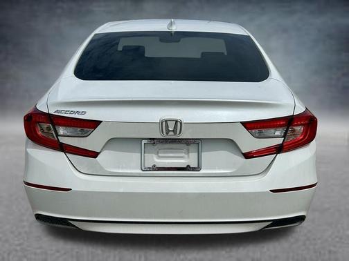 White 2018 Honda Accord EX-L