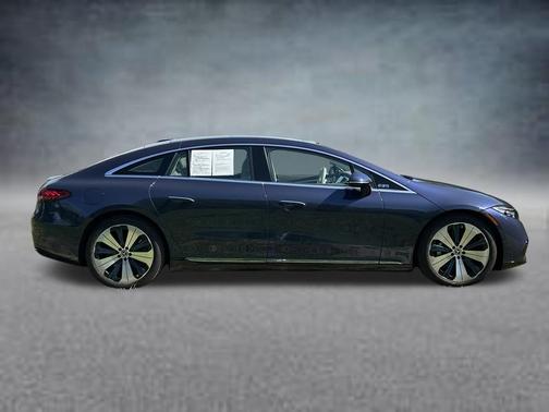 Blue 2023 Mercedes-Benz EQS 450+ Base