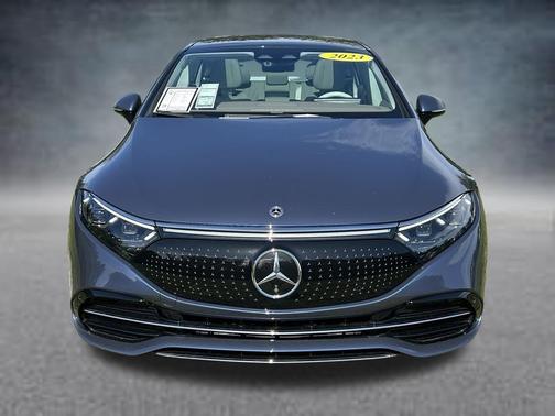 Blue 2023 Mercedes-Benz EQS 450+ Base