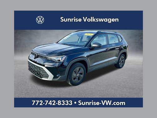 Deep Black Pearl Effect 2026 Volkswagen Taos 1.5T S