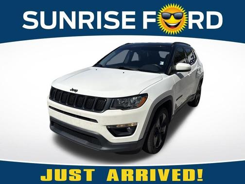 White Clearcoat 2020 Jeep Compass Latitude
