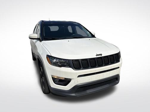 White Clearcoat 2020 Jeep Compass Latitude