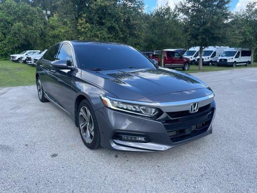 Gray 2018 Honda Accord EX-L