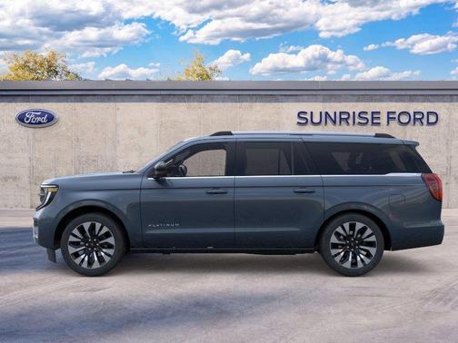Blue Metallic 2026 Ford Expedition Max Platinum