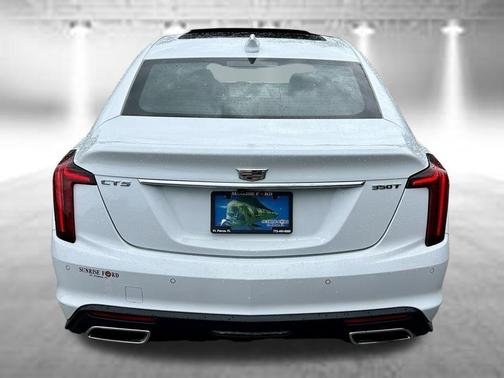 Summit White 2025 Cadillac CT5 Premium Luxury RWD