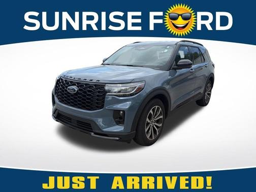 Vapor Blue 2025 Ford Explorer ST-Line