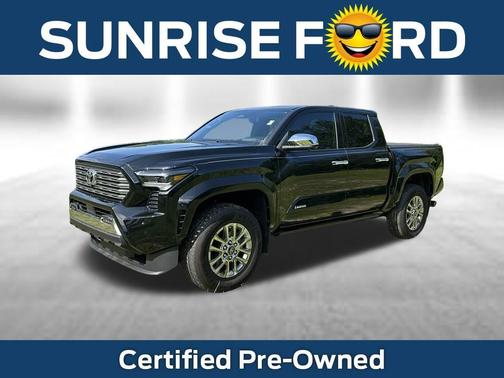 Black 2025 Toyota Tacoma Limited