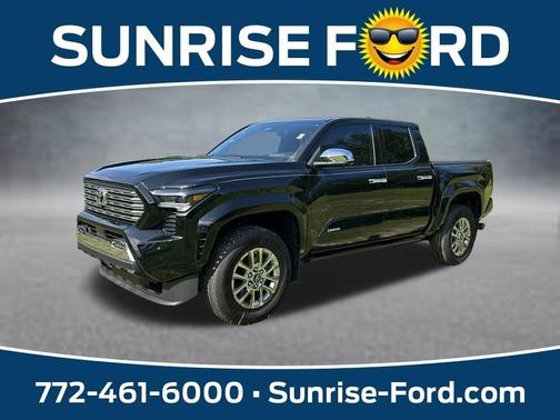 Black 2025 Toyota Tacoma Limited