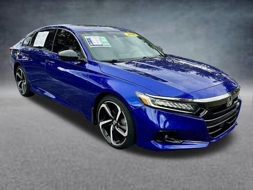 Blue 2021 Honda Accord Sport 2.0T