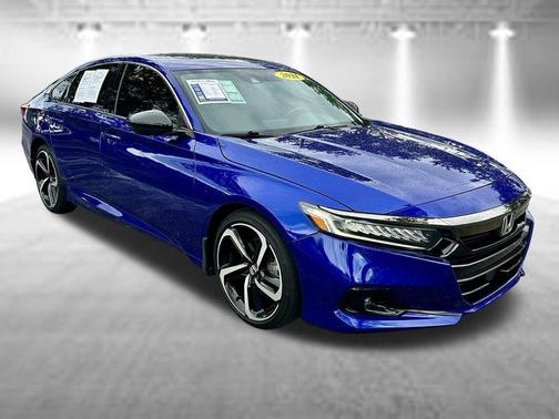 Blue 2021 Honda Accord Sport 2.0T