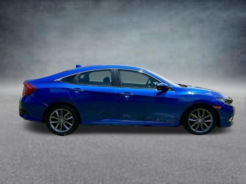 Blue 2019 Honda Civic EX