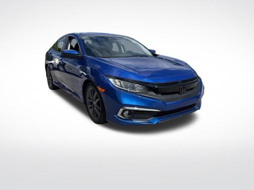 Blue 2019 Honda Civic EX
