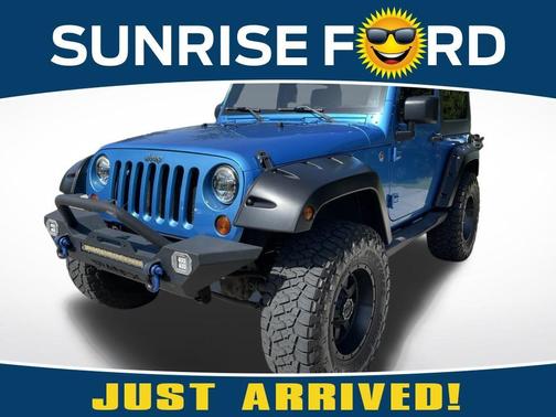 Surf Blue Pearl 2010 Jeep Wrangler Sport