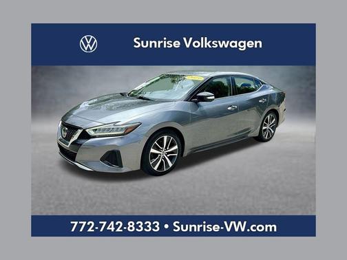 Gun Metallic 2019 Nissan Maxima 3.5 SV