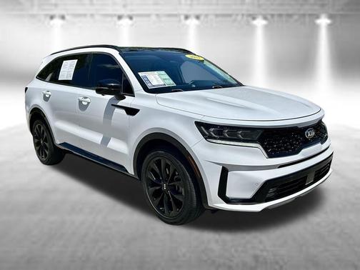 Glacial White Pearl 2021 Kia Sorento SX-PRESTIGE