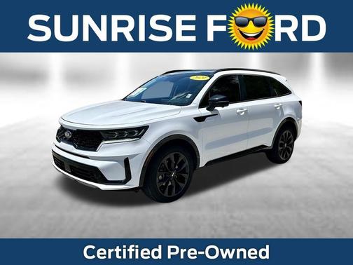 Glacial White Pearl 2021 Kia Sorento SX-PRESTIGE