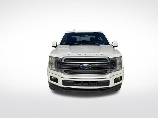 White Platinum Clearcoat Metallic 2018 Ford F-150 Limited