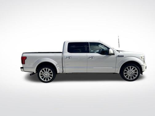 White Platinum Clearcoat Metallic 2018 Ford F-150 Limited