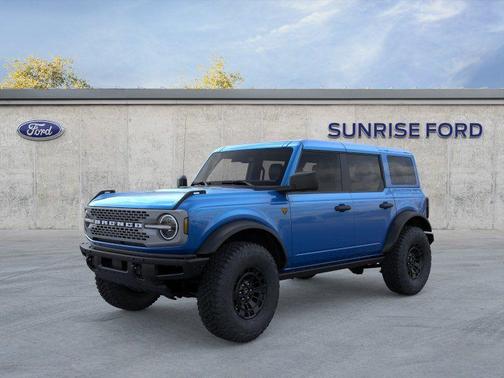 Blue 2026 Ford Bronco Badlands