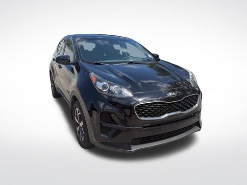 Black Cherry Pearl 2021 Kia Sportage LX