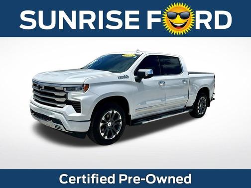 Iridescent Pearl Tricoat 2023 Chevrolet Silverado 1500 High Country Truck