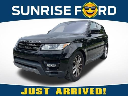 Santorini Black 2017 Land Rover Range Rover Sport 3.0L Supercharged SE