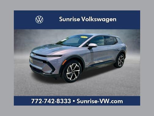Galaxy Gray Metallic 2025 Chevrolet Equinox EV LT 1