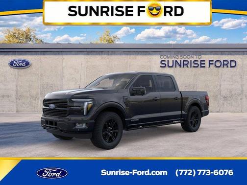 Black 2026 Ford F-150 Platinum